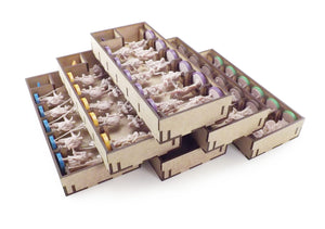 Organisateur du jeu de société pour Blood Rage and Mystics of Midgard, Gods of Asgard, 5 joueurs et toutes les exclusivités Kickstarter