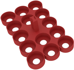 Feldherr paint racks + token trays for 4L Really Useful Boxes - 56 Citadel Paint Pots (12 ml) + game material