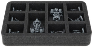 HS045A037 Feldherr foam tray for Necromunda - 10 Compartments