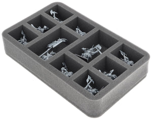 HS050A170 Feldherr foam tray for Beastmen Brayherds - 10 Compartments