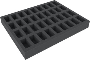 FS040A044 Feldherr foam tray for Dwarfen Mountain Holds - 36 Compartments
