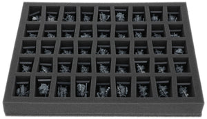 FS040A045 Feldherr foam tray for Dwarfen Mountain Holds - 45 Compartments