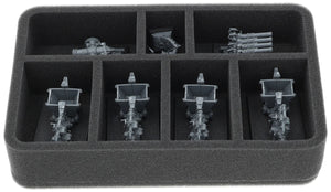 HS055A015 Feldherr foam tray for Dwarfen Mountain Holds - 7 Compartments