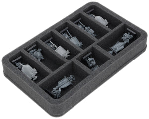 HS040A052 Feldherr foam tray for Dwarfen Mountain Holds - 9 Compartments