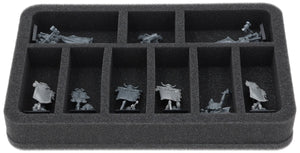 HS040A052 Feldherr foam tray for Dwarfen Mountain Holds - 9 Compartments