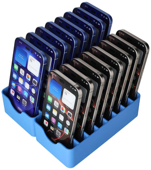 Feldherr mobile phone holder / smartphone parking space for classrooms - 16 smartphones