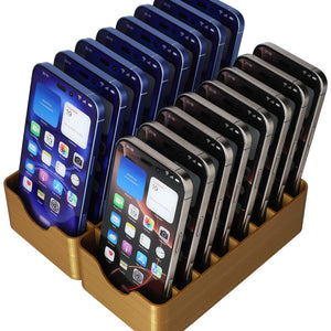 Feldherr mobile phone holder / smartphone parking space for classrooms - 16 smartphones