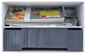 Feldherr Storage Boxes TCHS105 + 3 token holders for Marvel United: X-Men - Kickstarter Uncanny Pledge - cards with sleeves + tokens