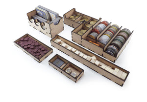 Boardgame Organizer Insert for Terra Mystica + its expansion Fire and Ice