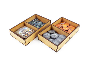 Organisateur du jeu de société pour le Great Western Trail et l'extension des rails au nord