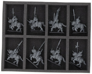 Feldherr Storage Box with Foam Tray Set for Warhammer: The Old World - Warriors of Chaos (FSLB310P114)