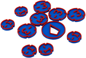 Feldherr token set multicolor for Disney Lorcana