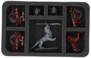 Feldherr Storage Box with Foam Tray Set for Warhammer: The Old World - Warriors of Chaos (FSLB310P114)