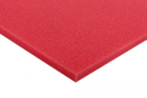 DS020Bred 550 mm x 345 mm x 20 mm colored foam for Shadowboard red
