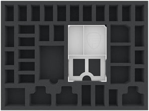 Feldherr foam set with card holder for HeroQuest (2021): Spirit Queen’s Torment + Prophecy of Telor - core game box